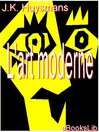 L'art moderne (eBook)